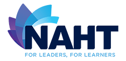 NAHT Union For Head Teachers logo.